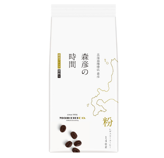 AGF 모리히코 블렌드 분쇄 원두커피 딥로스트 140g 3팩