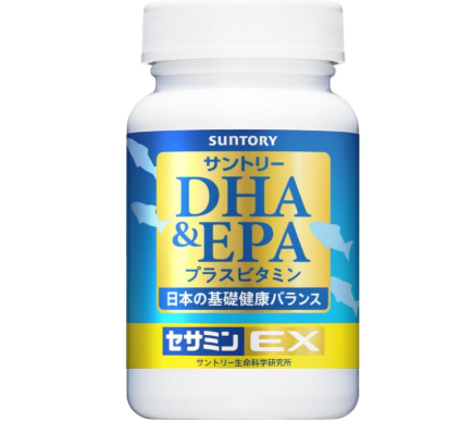 산토리 DHA EPA 세사민 EX 오메가3 피쉬오일 120정