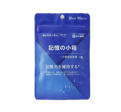 일본신약 기억의 작은상자 바코파 사포닌 15mg 90캡슐 기억력 영양제