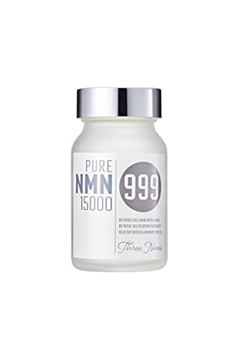 NMN 서플리먼트 초높음 함유15,000㎎ (167㎎×90알) 장까지 도착하는 내산성 캡슐(식물 유래)나와 고흡수 순도99.9% (일본제) 국내GMP인정 공장제