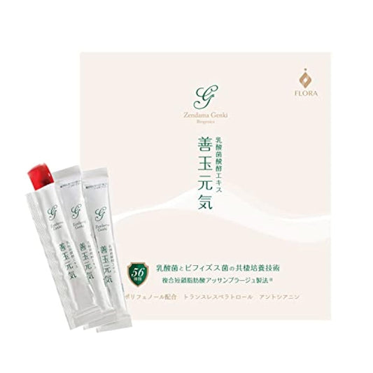 선옥 건강 유산균 발효 엑기스 유산균 올리고당 젤리 서플리먼트 일본제 시험10봉지입 플로러 건강 과학 연구소