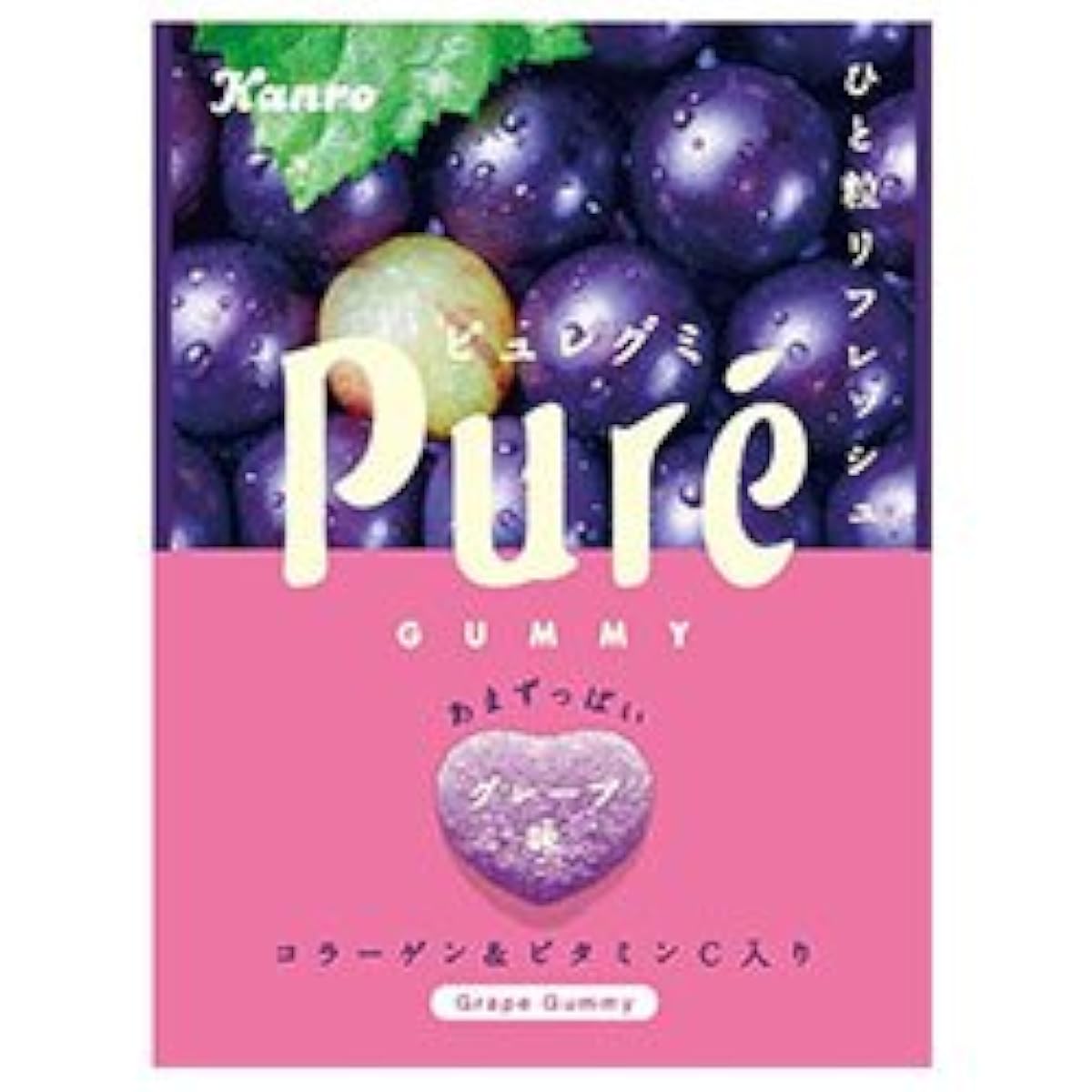 칸로 퓨레구미 그레이프 56g×12(6×2)대입-