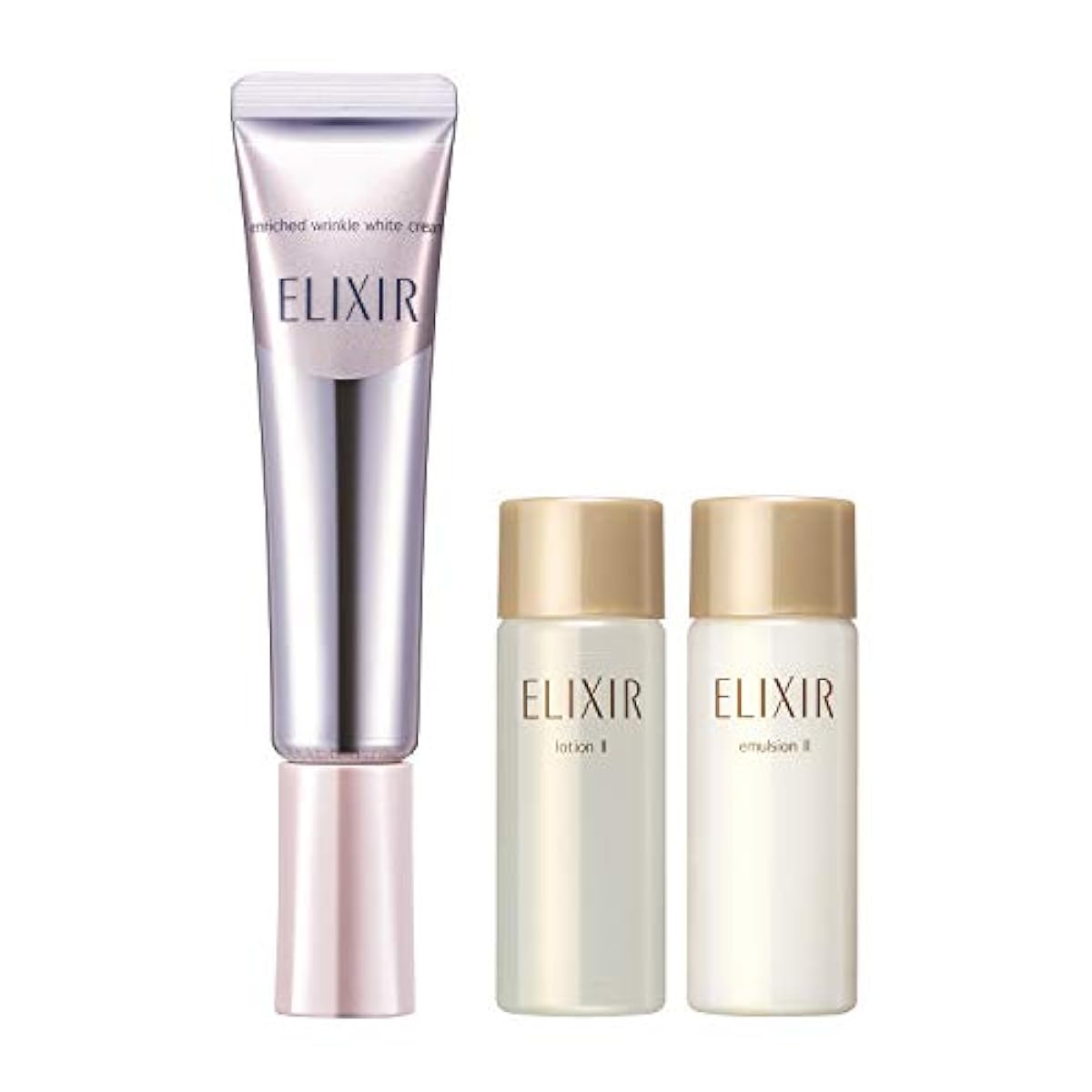 ELIXIR WHITE(에릭실 화이트) (의약부외품)enrich 드 링클 화이트 크림 S 한정 세트 aLE S(세트품)