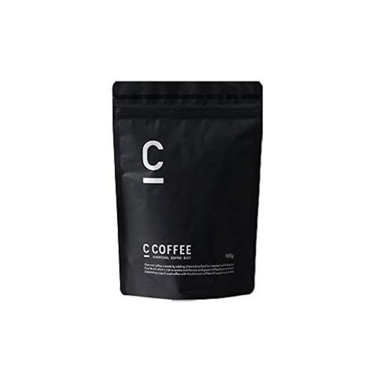 C COFFEE C 커피 CCOFFEE 100g charcoal mct오일 탄커피 파우더 숯 비타민 치환 식품 브라질산 원두커피 100%