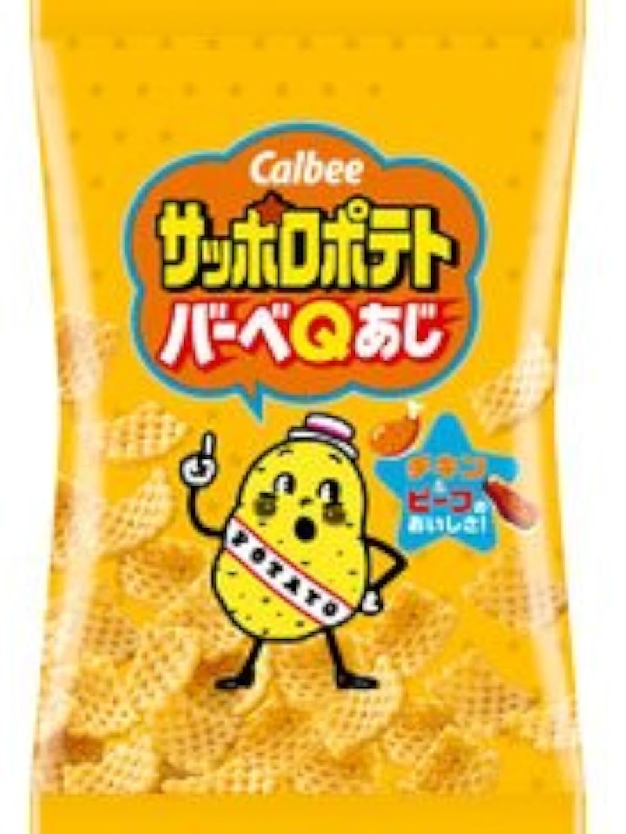 Calbee 삿포로 포테이토 바베Q맛 85g-