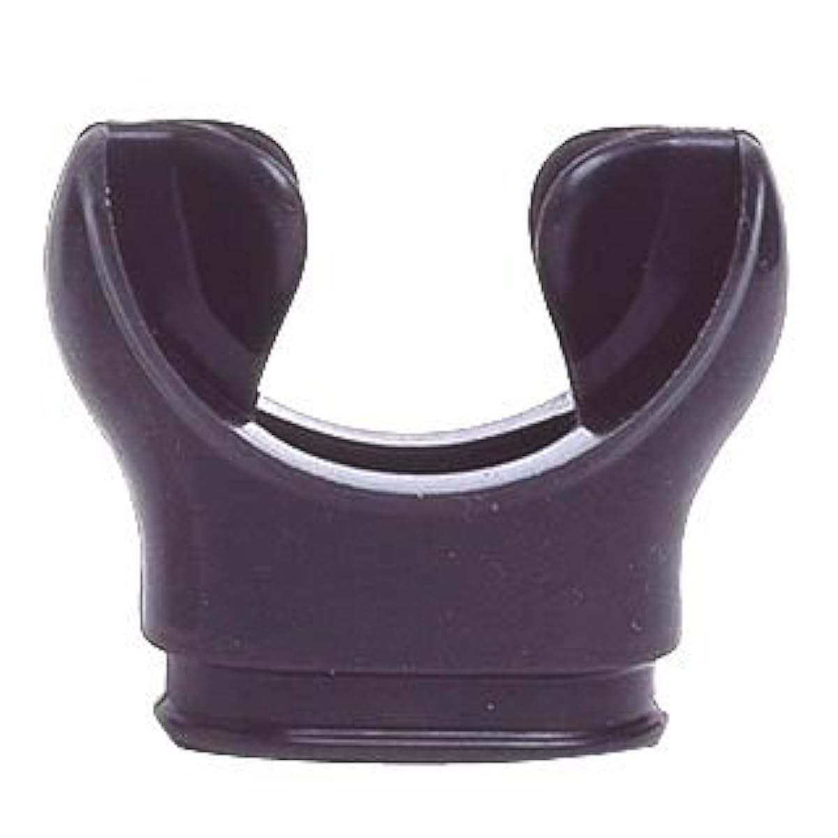 AQUA-LUNG/마우스 피스/블랙・실리콘(타이 랩2개 포함(부))