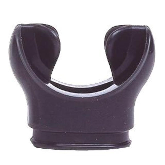 AQUA-LUNG/마우스 피스/블랙・실리콘(타이 랩2개 포함(부))