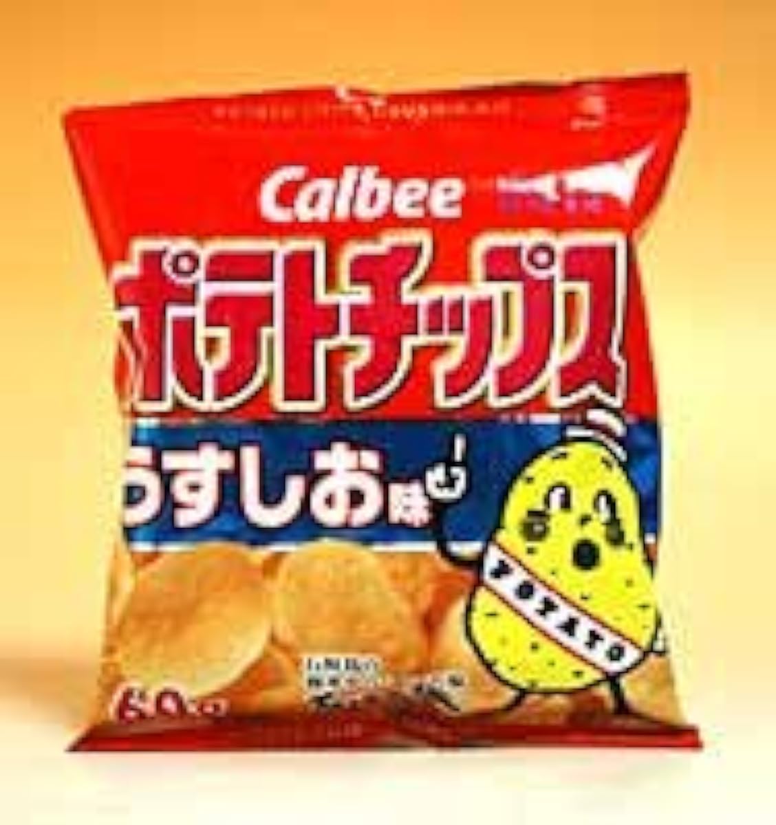 Calbee 포테이토 칩 덜 짠맛 60g-