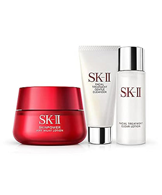 스킨 파워 에어 리 체험 키트|SK-2 / SK-II(에스 K 투)정규품 sk2 skii 피테라 MAX팩터 유액 생일 선물 세트 화장품 선물 여성 스킨 케어 화장수 스킨 케어 세트 기프트 코스메틱 체험 키트 체험 세트