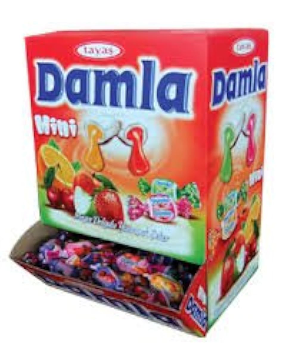 Damla 소프트 캔디2kg 디스플레이BOX(후르츠어소트)-