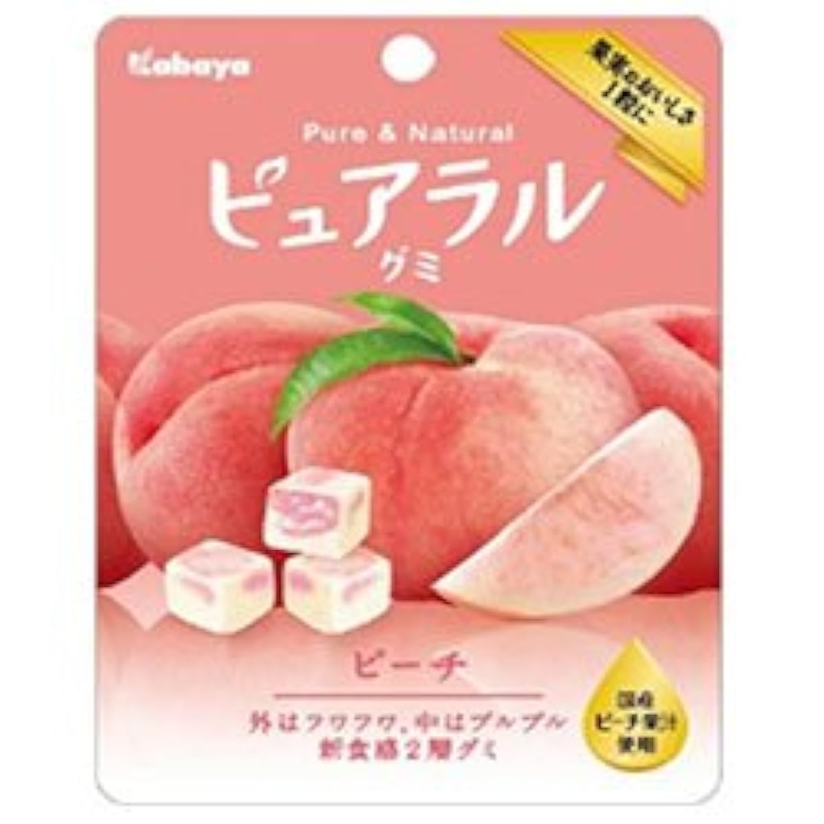 카바야 퓨어 랄 젤리 피치 45g×8대입-