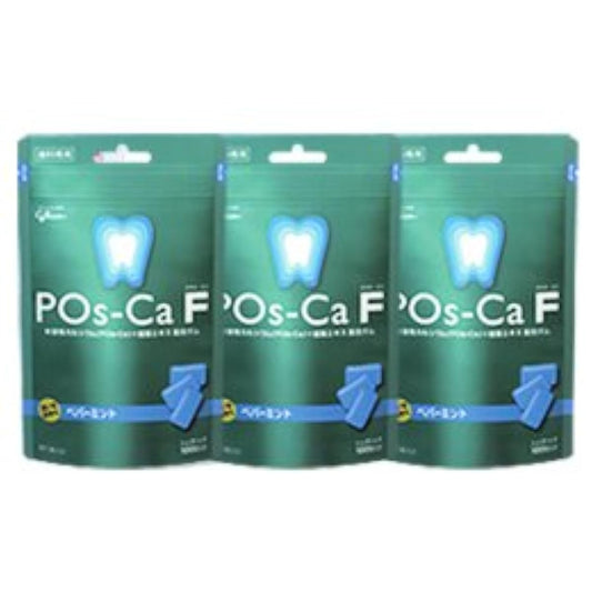 포스카・EFF(POs-Ca F)파우치타입 타입 100g × 3 포 페퍼민트-