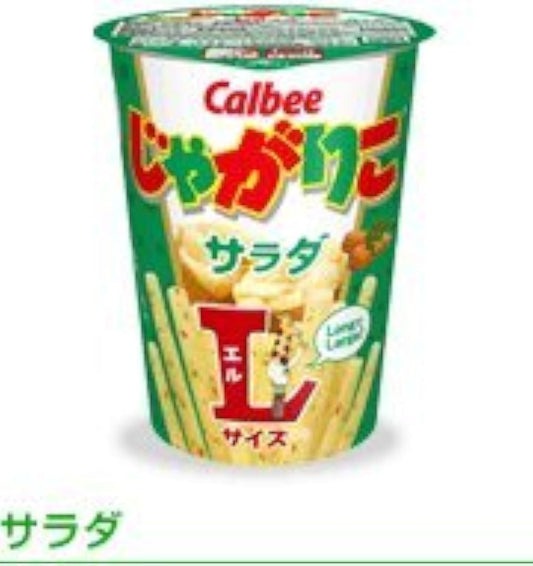 Calbee 쟈가리코 샐러드L사이즈 72g×12개-