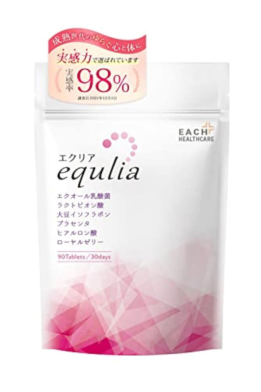 에쿠오루 생성 서플리(supplement) 에쿠리아 equlia 에쿠오루유산균 대두 ISO 플라본 락토비온산 을 고배합\/ 6종의 여성 서포트 성분도 응축 서플리먼트 (1)