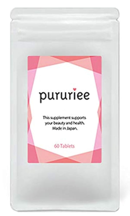 대두 ISO 플라본 석류 엑기스 서플리(supplement) PURURIEE(Pull 리) 1봉지(60알) 엘라스틴 바스트 데콜테(Decolletee)