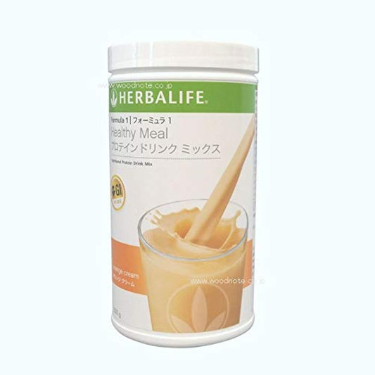 하바라이후 HERBALIFE 포뮬러1프로틴 드링크 믹스 오렌지 크림 맛