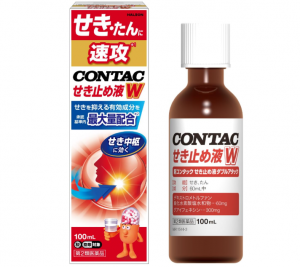 【제2류 의약품】신 컨택 기침 방지액 더블 어택 100mL