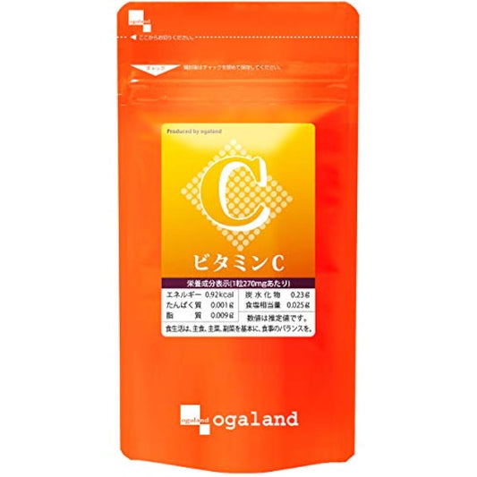 O 갈 라도[ogaland] 비타민C [ 270알/약3개월분 ] (그대로 먹을 수 있 타블렛 타입) 미용 건강 서포트 서플리먼트