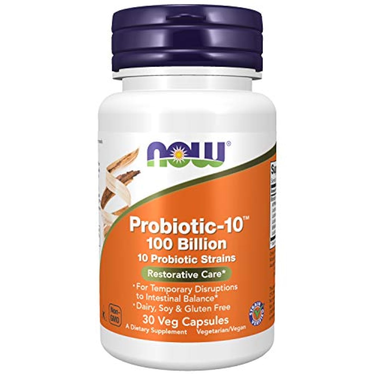 [해외 직송품] now foods 프로 바이오 T구 Probiotic-10 (TM) 100 Billion 30.0 Vcaps