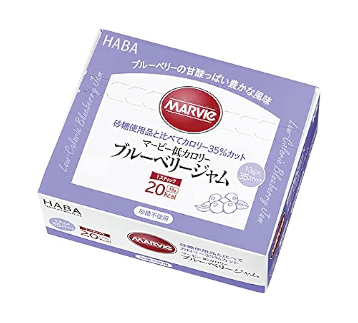 마비 저 칼로리 블루베리 잼 스틱 13g×35개입
