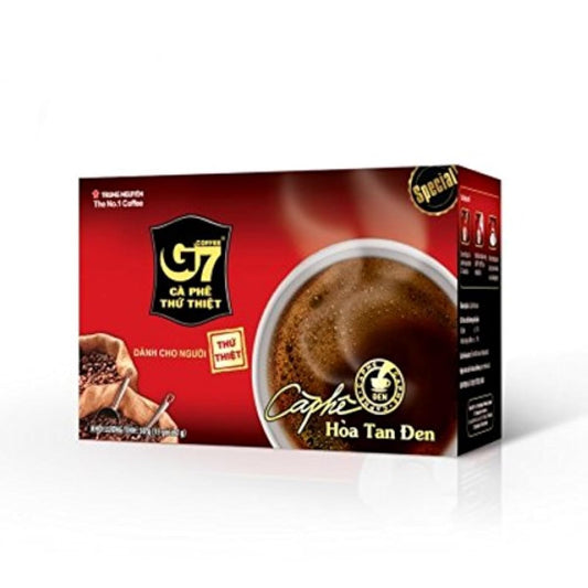 베트남 커피 블랙 인스턴트 ( 2g / 20p ) (포스트 인 배송) G7 Trung Nguyen Coffee 춘구엔 핫 아이스 커피 3in1 -