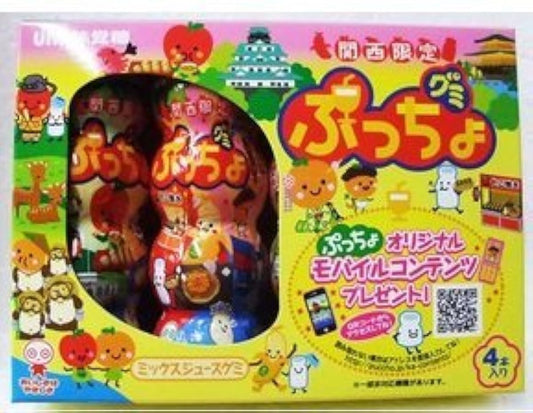 미카쿠토쿠토 칸사이 한정 #### 젤리 믹스 쥬스 맛 32g×4개들이-