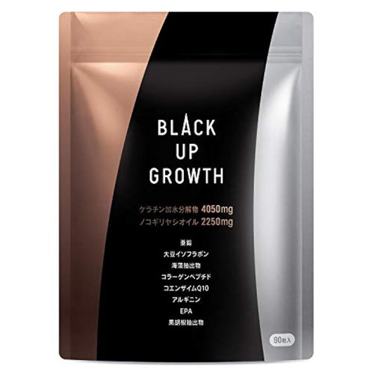 BLACK UP GROWTH 톱니 야자 개라친고배합 엄선20종류의 성분 배합 GMP인정 공장 30일분