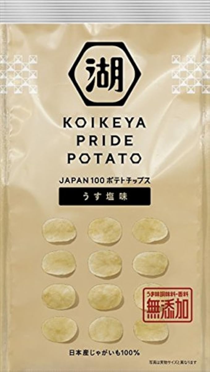 코이케야 KOIKEYA PRIDE POTATO 얇은 짠맛 63g×12 포-530231 (2017-12-11)