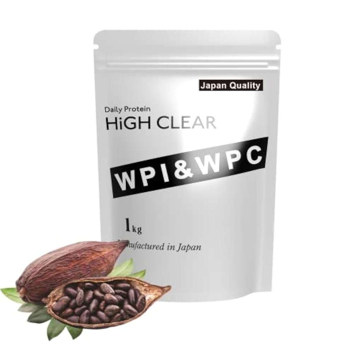 HIGH-CLEAR WPI amp;WPC 단백질70% 프로틴 코코아 맛 1kg 약40 식분 호에이 비타민 미네랄