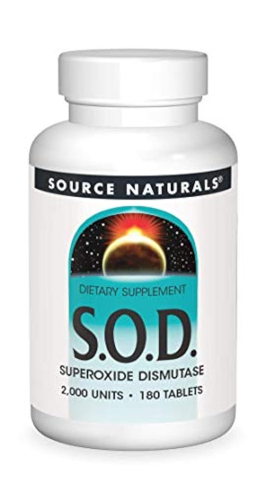 해외 직송품Sod 2000 Units, 180 Tabs by Source Naturals