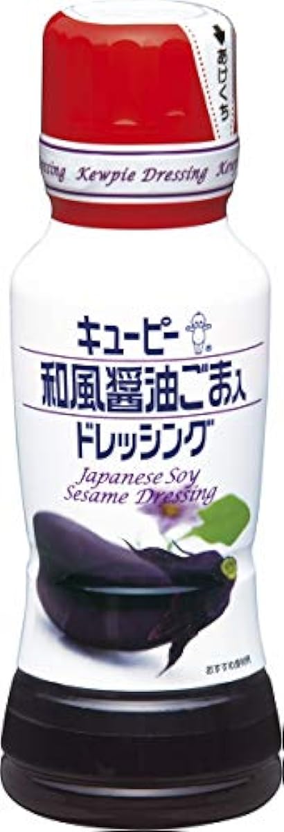 큐피 일본풍 간장 참깨입 드레싱 180ml×4개