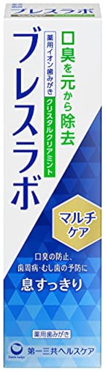 (의약부외품)breath 래보러터리 멀티 케어 크리스탈 클리어 민트 90g