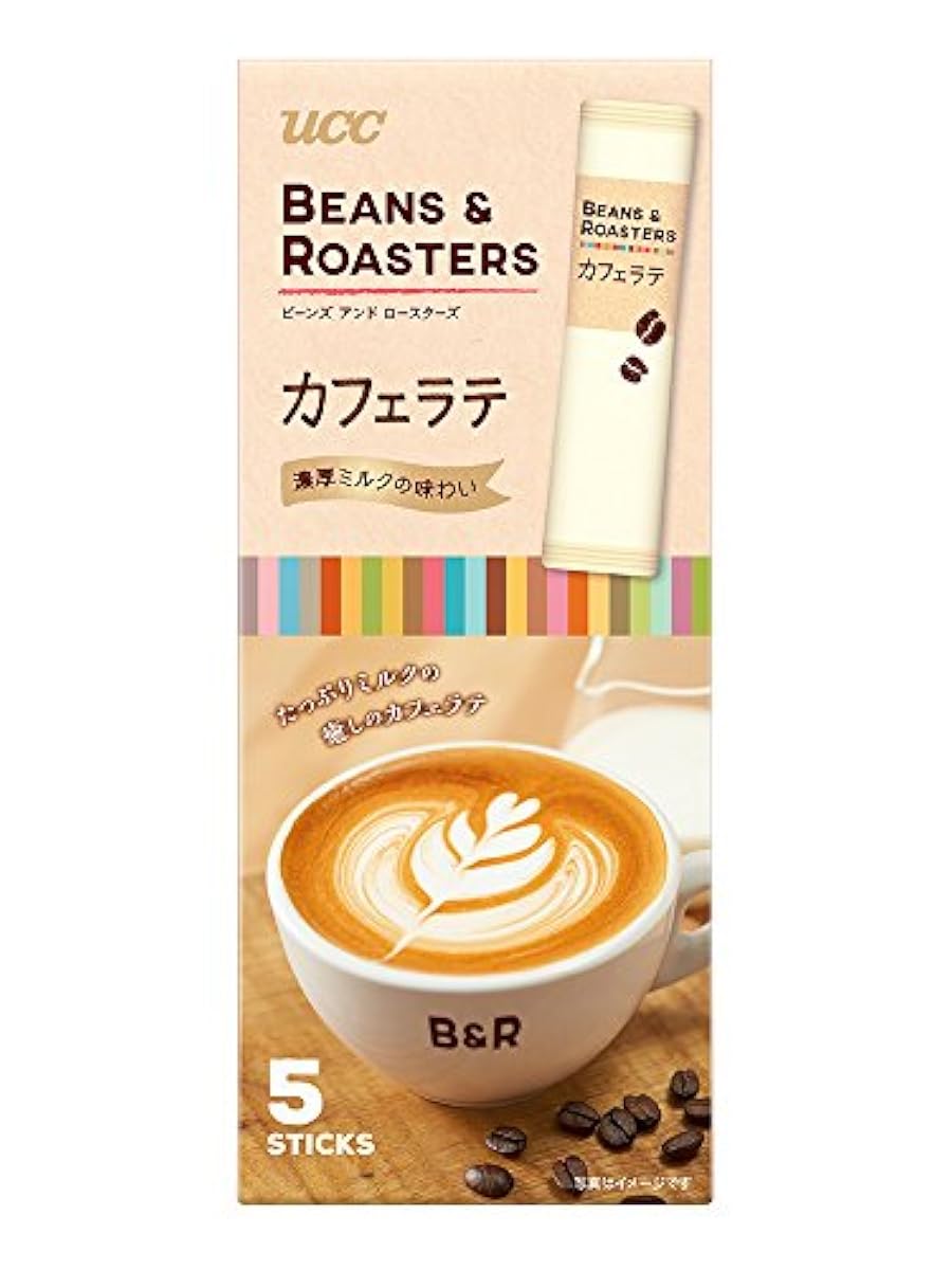 UCC BEANS amp;ROASTERS 카페라테 스틱 5P×24개입 빈즈 amp;roaster의-