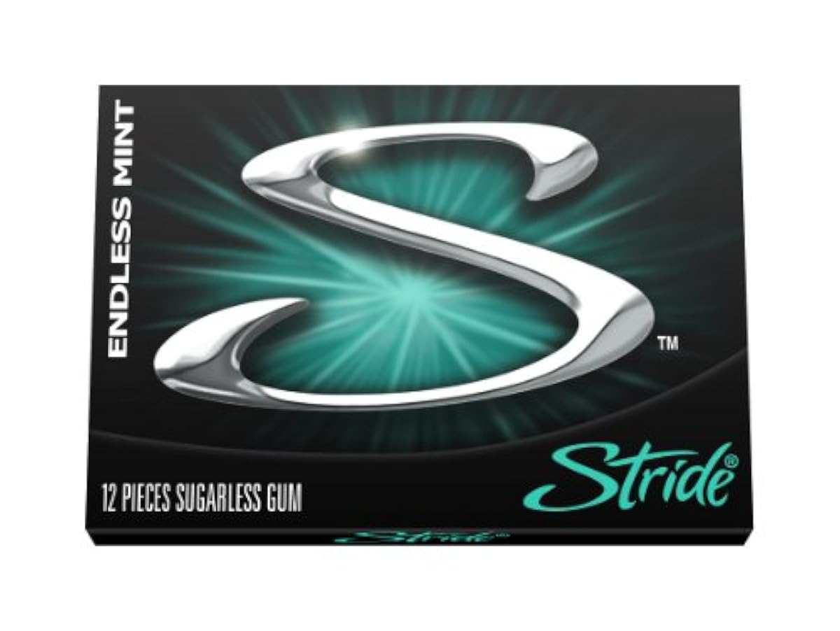 stride 껌 endless 민트 12매×12개-