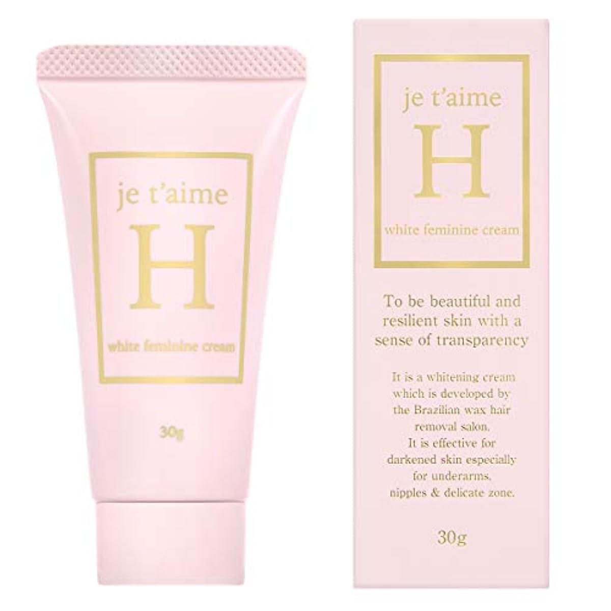 쥬데무H 화이트 페미닌 크림 30g je t'aime H white feminine creame 30g 바디 크림