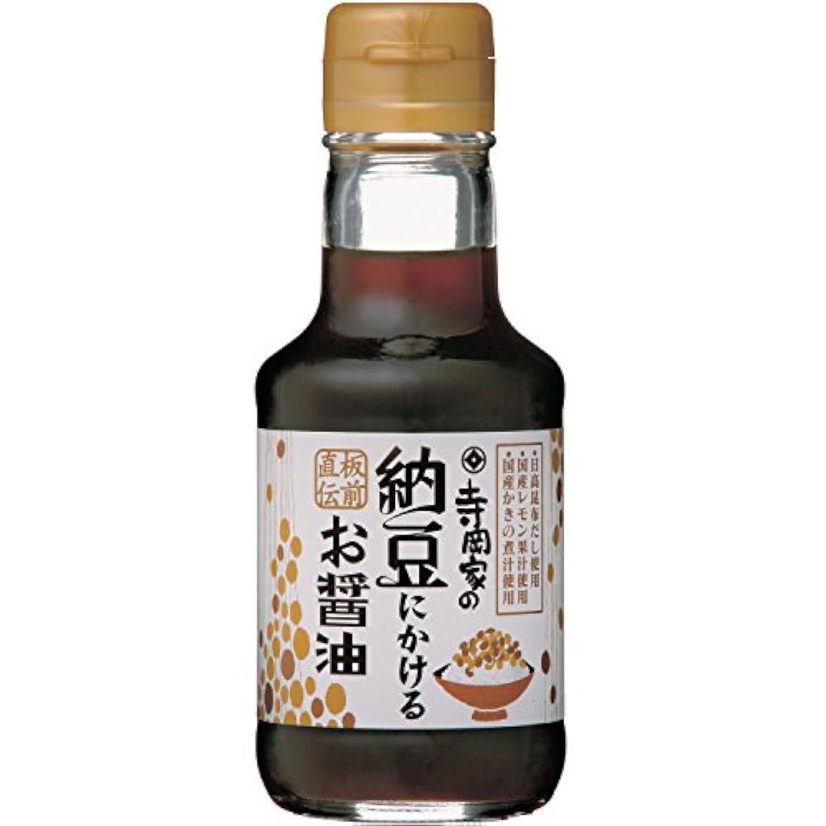 데라오카 유기농 양조 데라오카가의 낫또에 거는(걸치는) 간장 150ml-