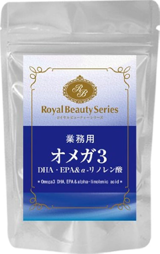 로얄 뷰티 시리즈 업무용 오메가3 DHA・EPA amp; 알파-re 노 렌산 250mg x 90캡슐- Royal Beauty(로얄 뷰티)