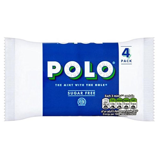Polo Sugar Free Mints 4 Pack 133.6g - (Polo) 무설탕민트4팩133.6그램 -