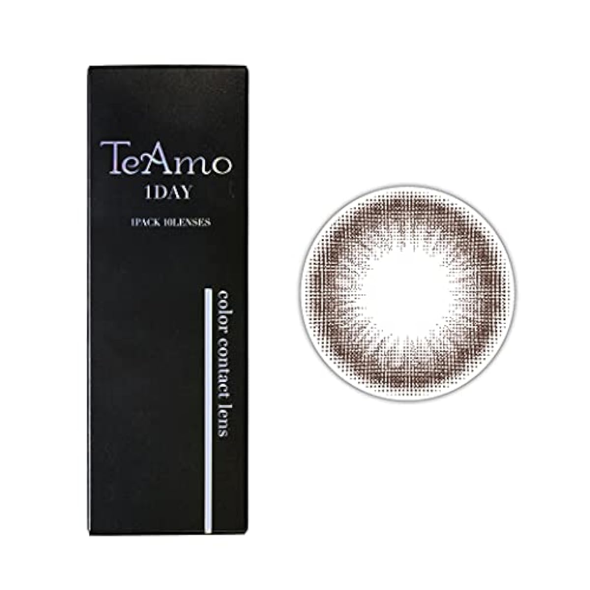 티아모 코코아 1DAY 컬러렌즈 14.2mm 10매 무도수