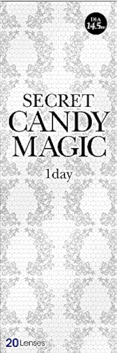 Secret Candymagic 1day 시크릿 캔디 매직 원 데이 (컬러)핑크 베이지 (PWR)-1.50 20매입 1상자