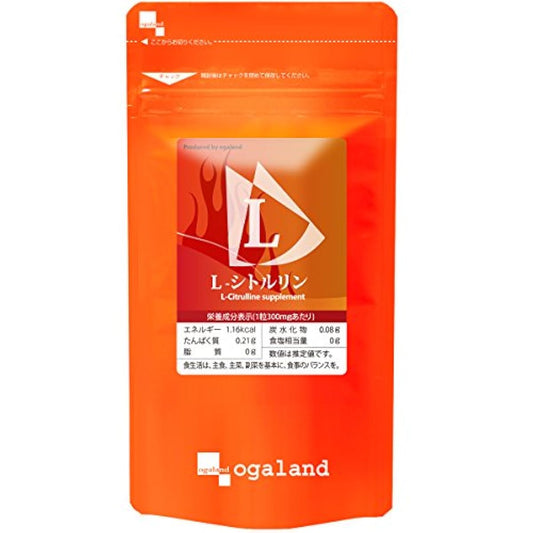 O 갈 라도(ogaland) L-시토루린 (270알/약3개월분) 건강 서포트 성분 배합 (덱스트린/운동 서포트) 아미노산 건강 서포트 서플리먼트