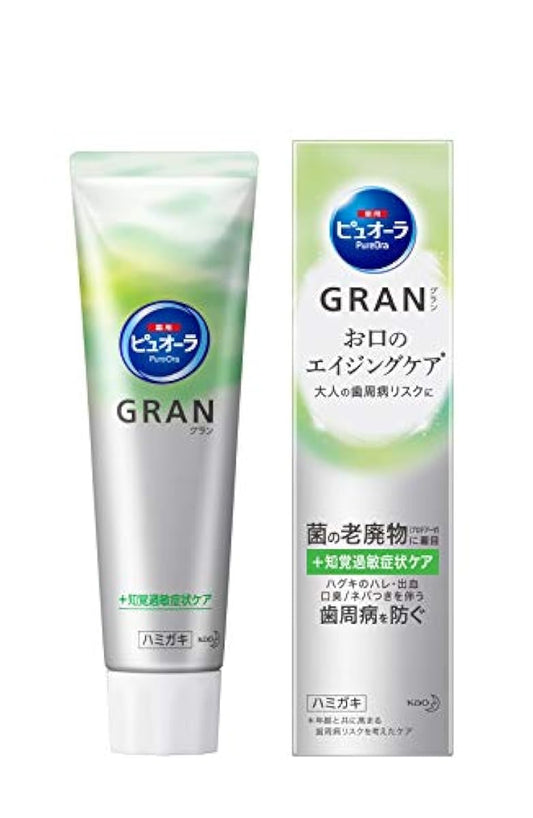 퓨오라 GRAN 지각 과민 증상 케어 95g [의약부외품] 95그램 (x 1)