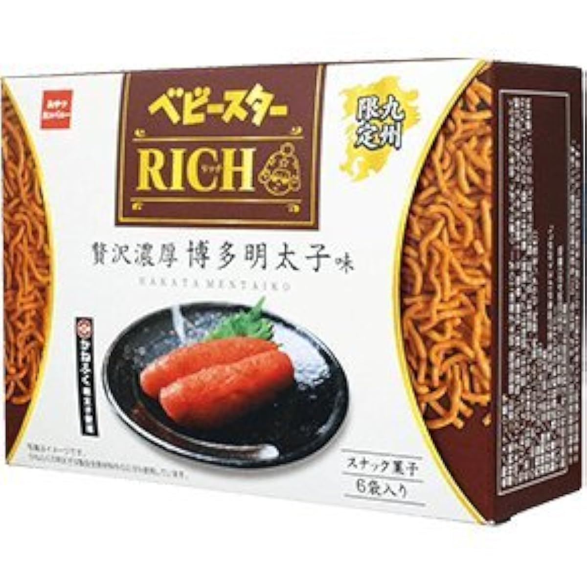 큐슈 한정 베이비 스타RICH(호화로운 농후 하카타 명란젓 맛)-
