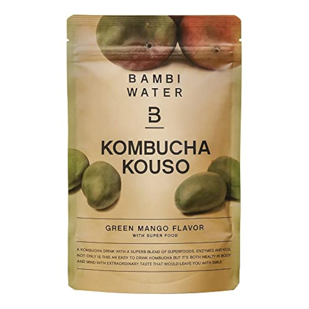 BAMBI WATER 다시마차효소 150g (그린 망고 맛) 효소 드링크 후스틴구 다시마차 구렌즈 치환 다이어트 슈퍼 후드 효소 효모