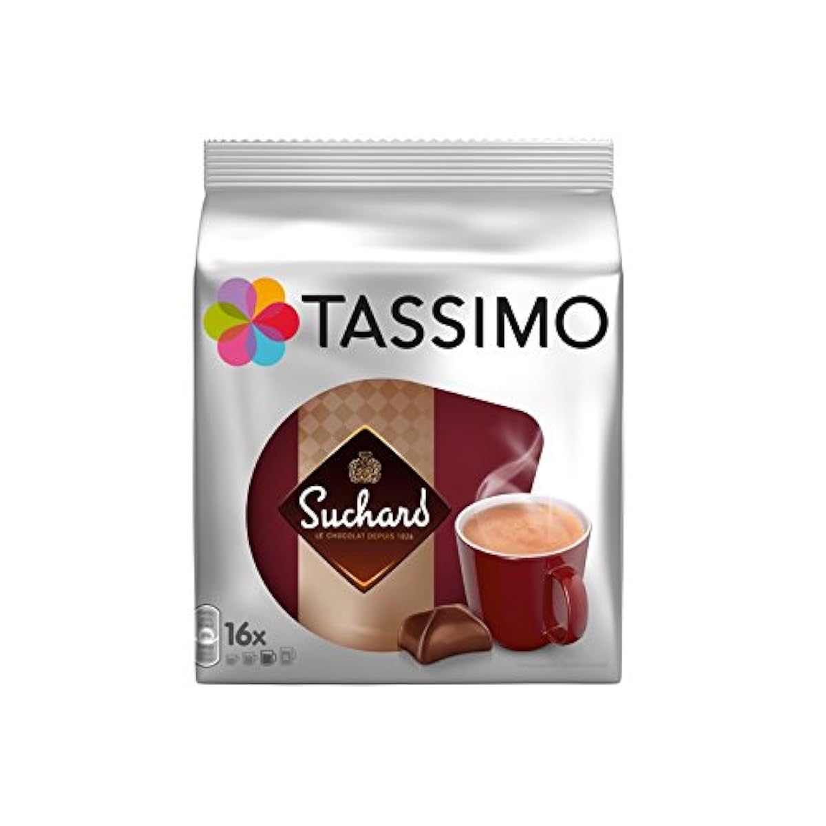 Tassimo Suchard Hot Chocolate (16 servings) (Pack of 2) - 마이 스토어 스시―루홋토초코레토(16남의 앞) x2 -