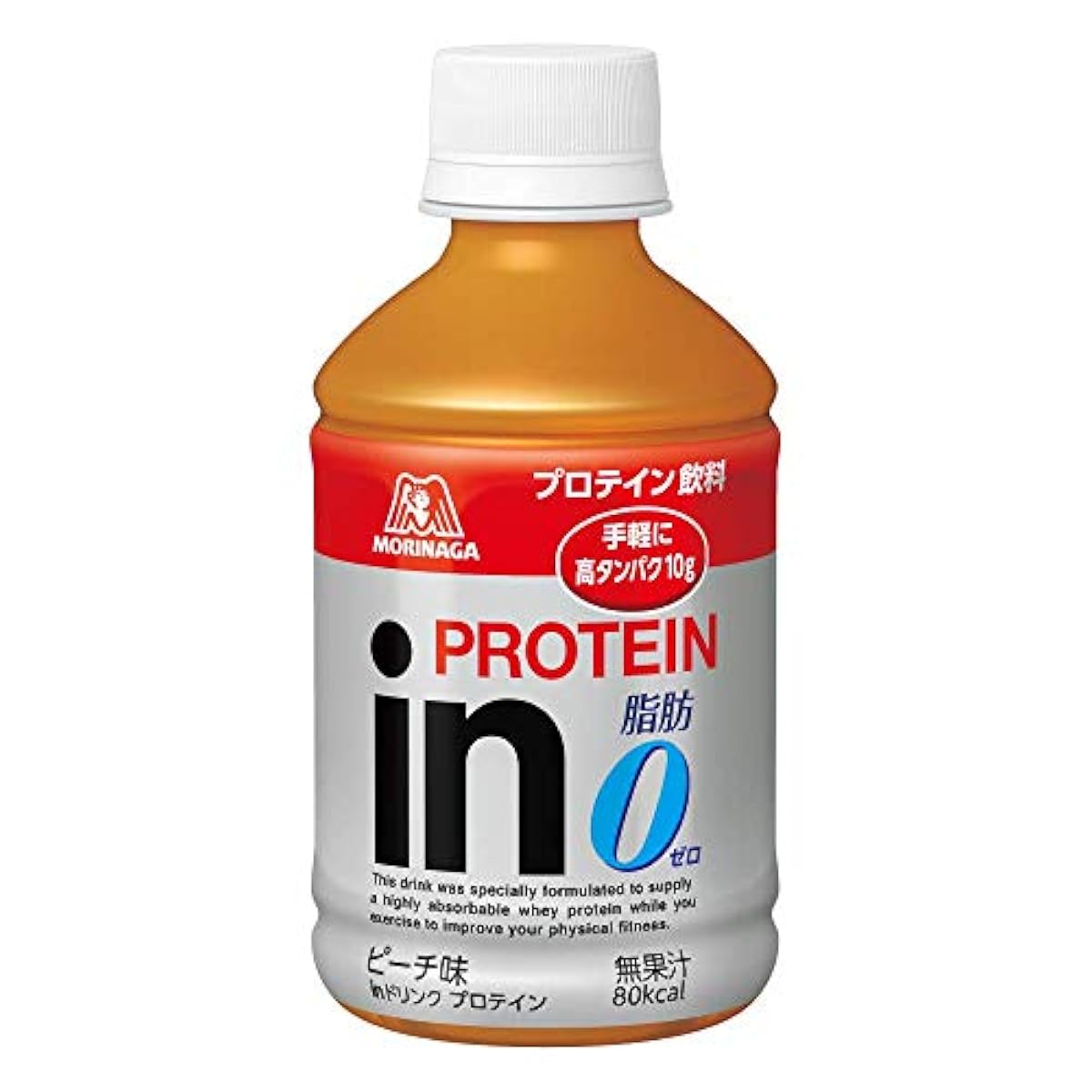 in드링크 프로틴 피치 맛 (24개입×1상자) 1개 280ml 고단백10g 지방 제로 구연산 배합 80kcal 상온 보존가