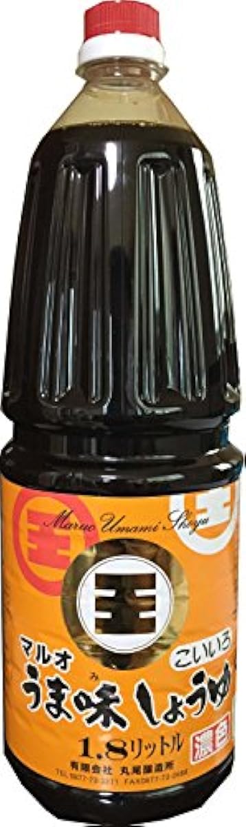 [Amazon발송]말오재미 간장 농 색 와라 ## 1.8L-