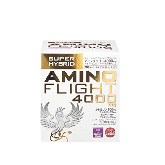 아미노 플라이트4000mg 5g×30개들이 아침 E amp;블루베리 향 과립 타입