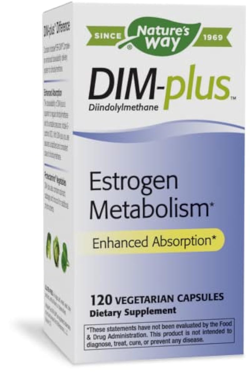 Nature #39;s Way, DIM-plus, Estrogen Metabolism, 120 Veggie Caps