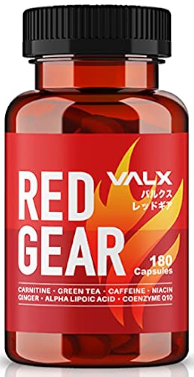 VALX 벌크스 레드 기어 야마모토 요시노리 RED GEAR 엄선 소재 180캡슐